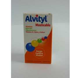 Alvityl Masticable 40 Comprimidos