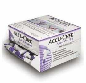 Accu-Chek Safe T-Pro Plus 200 Lancetas