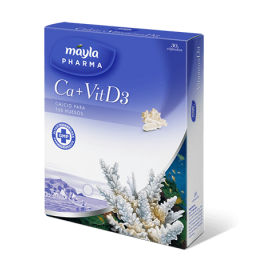 Mayla Pharma Ca + Vit D3 30 Caps