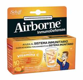 Airborne Inmunodefensas Naranja 10 Comp Efervescentes